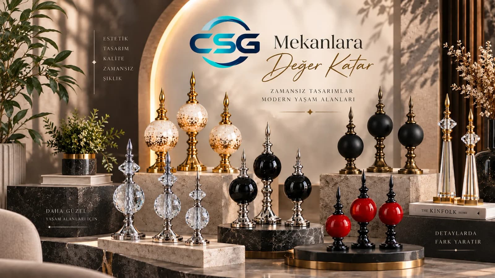 Kristal & Seramik Dekoratif Aksesuarlar