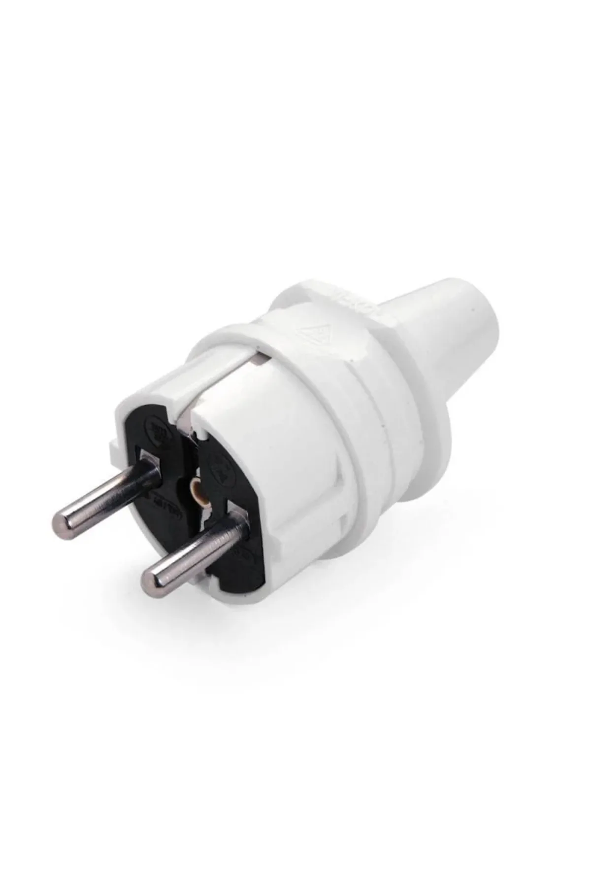 Viko 90304100 Topraklı Erkek Fiş Beyaz 16A 250V