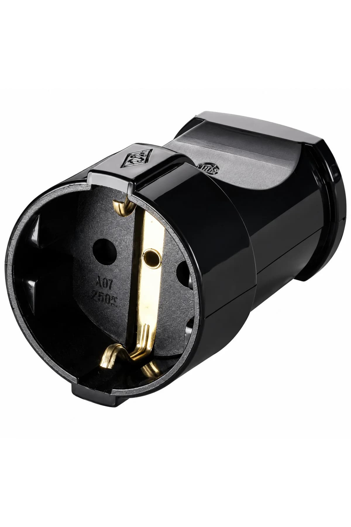 Viko 90301830 Topraklı Dişi Fiş Siyah 16A 250V